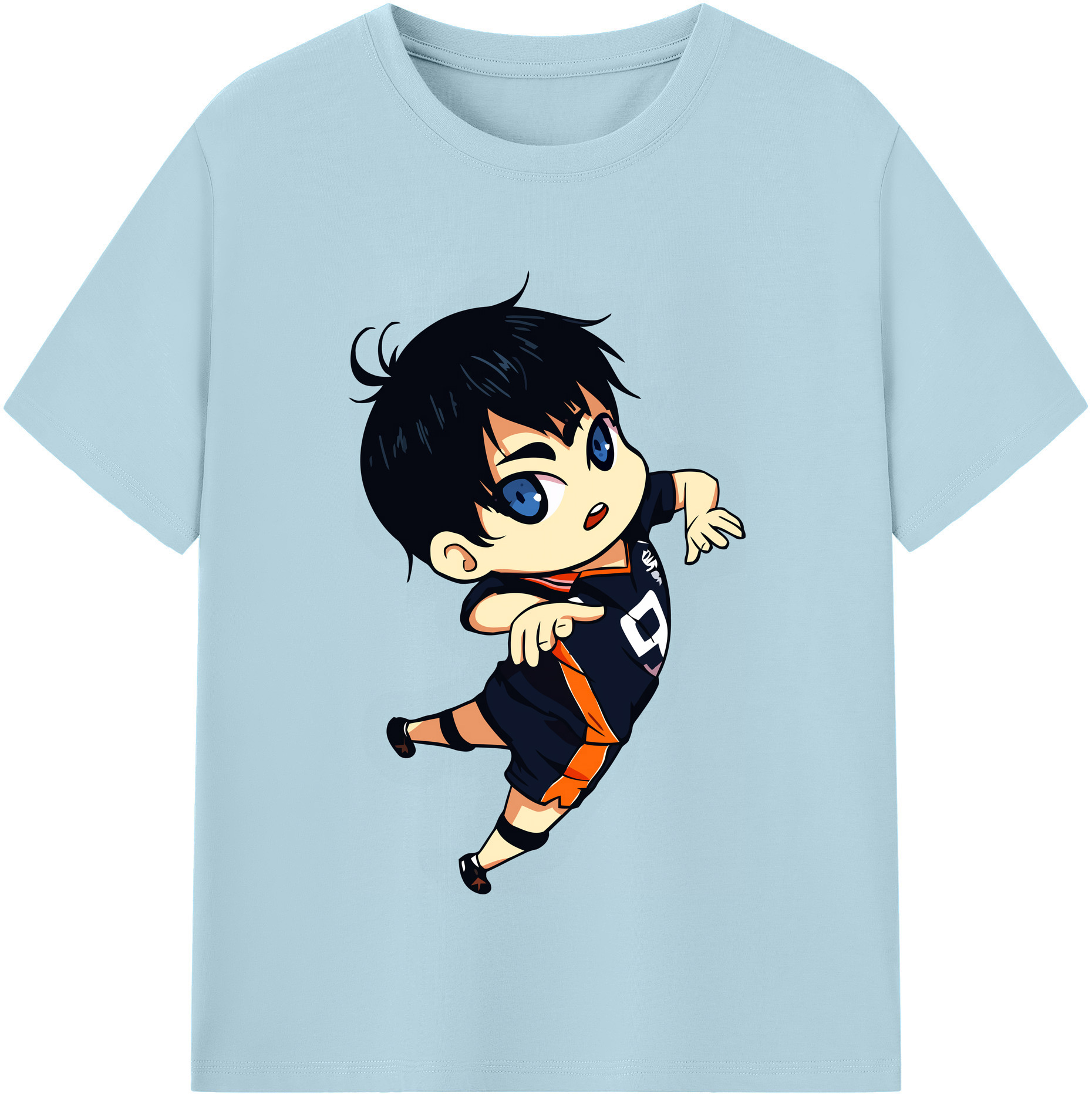 （画像用） ハイキュー!! Haikyu!! 綿100％半袖Tシャツ（フロントプリント）